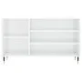 Schuhschrank aus glänzend weißem Sperrholz, 102 x 36 x 60 cm von vidaXL, Schuhregale und Schuhorganisatoren - Ref: Foro24-831...