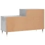 Mueble zapatero madera contrachapada gris hormigón 102x36x60 cm de vidaXL, Zapateros y organizadores de calzado - Ref: Foro24...