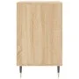 Shoe cabinet made of Sonoma oak plywood 102x36x60 cm by vidaXL, Shoe racks and shoe organizers - Ref: Foro24-831383, Price: 6...