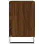 Mueble zapatero madera contrachapada roble marrón 102x36x60 cm de vidaXL, Zapateros y organizadores de calzado - Ref: Foro24-...