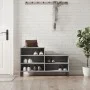 Sonoma gray plywood shoe cabinet 102x36x60 cm by vidaXL, Shoe racks and shoe organizers - Ref: Foro24-831402, Price: 51,68 €,...