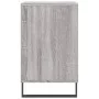 Mueble zapatero madera contrachapada gris Sonoma 102x36x60 cm de vidaXL, Zapateros y organizadores de calzado - Ref: Foro24-8...