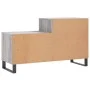 Mueble zapatero madera contrachapada gris Sonoma 102x36x60 cm de vidaXL, Zapateros y organizadores de calzado - Ref: Foro24-8...