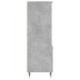 Aparador alto madera contrachapada gris hormigón 40x36x110 cm de vidaXL, Aparadores - Ref: Foro24-831504, Precio: 65,87 €, De...