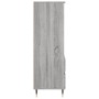 Hohes Sonoma-Sideboard aus grauem Sperrholz, 40 x 36 x 110 cm von vidaXL, Sideboards - Ref: Foro24-831506, Preis: 57,40 €, Ra...