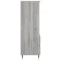 Tall Sonoma gray plywood sideboard 40x36x110 cm by vidaXL, Sideboards - Ref: Foro24-831506, Price: 56,80 €, Discount: %