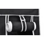 Folding wardrobe 110x45x175 cm black by vidaXL, Wardrobes - Ref: Foro24-60719, Price: 40,83 €, Discount: %