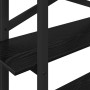 Estante de libros Roble Negro 100 x 33,5 x 102 cm