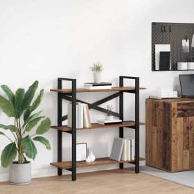 Estante de libros Madera Vieja 100 x 33,5 x 102 cm en Librerías y estanterías | Comprar online en Foro24