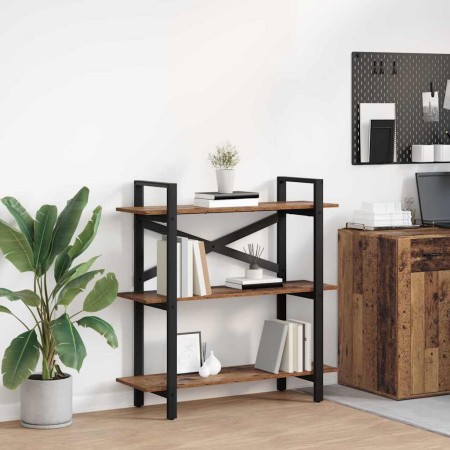 Estante de libros Madera Vieja 100 x 33,5 x 102 cm en Librerías y estanterías | Comprar online en Foro24