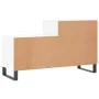 Glossy white plywood shoe cabinet 102x36x60 cm by vidaXL, Shoe racks and shoe organizers - Ref: Foro24-831398, Price: 54,55 €...