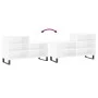 Glossy white plywood shoe cabinet 102x36x60 cm by vidaXL, Shoe racks and shoe organizers - Ref: Foro24-831398, Price: 54,55 €...
