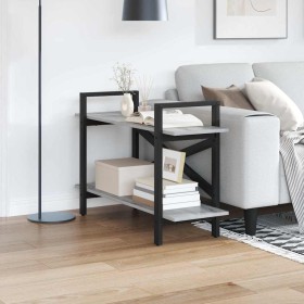 Estante de libros Gris Sonoma 100 x 33,5 x 64 cm