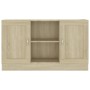 Sideboard aus Sonoma-Eichenfarbenem Sperrholz 120x30,5x70 cm von vidaXL, Sideboards - Ref: Foro24-802780, Preis: 95,74 €, Rab...