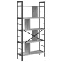 Estante de libros Gris Sonoma 75 x 30 x 156 cm