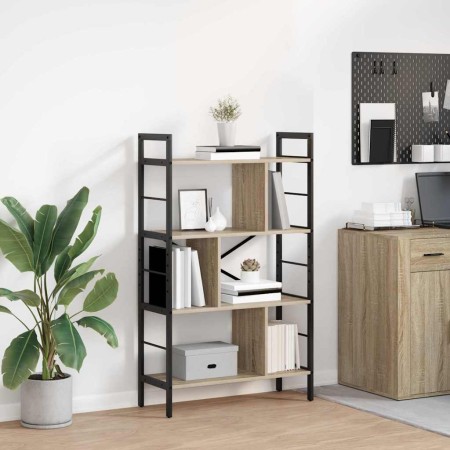 Estante de libros Roble Sonoma 75 x 30 x 123,5 cm