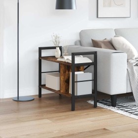 Estante de libros Roble ahumado 75 x 30 x 58,5 cm