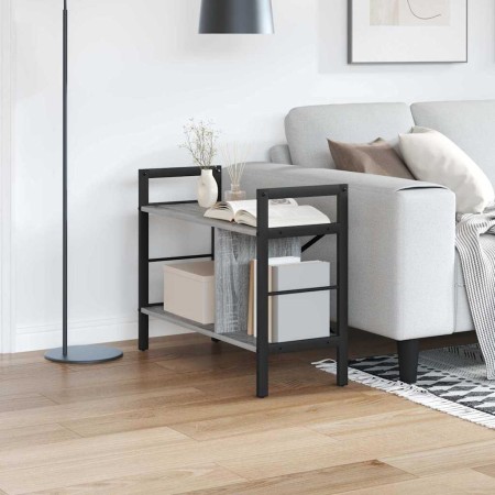 Estante de libros Gris Sonoma 75 x 30 x 58,5 cm