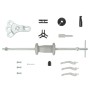 Universal Set of Sliding Hammer Axle Extractors by vidaXL, Hand tools - Ref: Foro24-210185, Price: 74,00 €, Discount: %