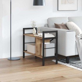 Estante de libros Roble artesanal 75 x 30 x 58,5 cm en Librerías y estanterías | Comprar online en Foro24