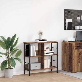 Estante de libros Madera Vieja 82 x 32 x 79 cm en Librerías y estanterías | Comprar online en Foro24