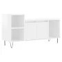 Hochglanzweißer TV-Schrank aus Sperrholz, 100 x 35 x 55 cm von vidaXL, TV-Möbel - Ref: Foro24-831318, Preis: 63,32 €, Rabatt: %