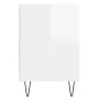 Hochglanzweißer TV-Schrank aus Sperrholz, 100 x 35 x 55 cm von vidaXL, TV-Möbel - Ref: Foro24-831318, Preis: 63,32 €, Rabatt: %