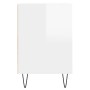 Hochglanzweißer TV-Schrank aus Sperrholz, 100 x 35 x 55 cm von vidaXL, TV-Möbel - Ref: Foro24-831318, Preis: 64,09 €, Rabatt: %