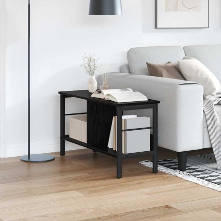 Estante de libros Roble Negro 82 x 32 x 47 cm