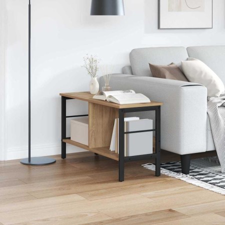 Estante de libros Roble artesanal 82 x 32 x 47 cm