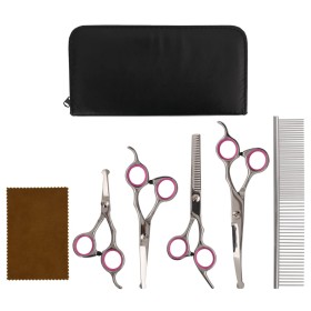 5-piece stainless steel dog grooming scissors set by vidaXL, Pet hair clippers - Ref: Foro24-172416, Price: 43,38 €, Discount: %