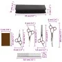 5-teiliges Hundescheren-Set aus Edelstahl von vidaXL, Haarschneidemaschinen für Haustiere - Ref: Foro24-172416, Preis: 42,06 ...