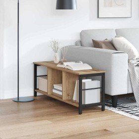 Estante de libros Roble artesanal 102 x 32 x 40,5 cm en Librerías y estanterías | Comprar online en Foro24