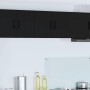 Armario de cocina mural con estante Negro 60 x 31 x 40 cm en Armarios de cocina | Comprar online en Foro24