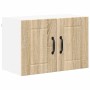 Armario de cocina mural con puerta Roble Sonoma 60 x 31 x 40 cm
