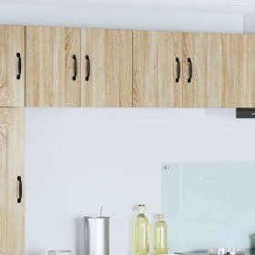 Gabinetes de pared de cocina 2 pcs Roble Sonoma 60 x 31 x 40 cm en Armarios de cocina | Comprar online en Foro24