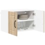 Gabinetes de pared de cocina 2 pcs Roble Sonoma 60 x 31 x 40 cm