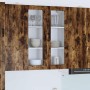 Armario de cocina mural Roble ahumado 80 x 31 x 100 cm