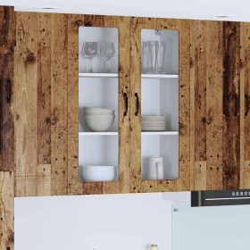 Armario de cocina mural Madera Vieja 80 x 31 x 100 cm