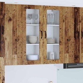 Armario de cocina mural Madera Vieja 80 x 31 x 100 cm en Armarios de cocina | Comprar online en Foro24