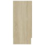 Plywood sideboard in Sonoma oak color, 120x30.5x70 cm by vidaXL, Sideboards - Ref: Foro24-802780, Price: 95,74 €, Discount: %