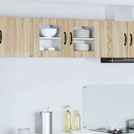 Armario de cocina mural con puerta Roble Sonoma 40 x 31 x 40 cm