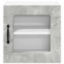 Armario de cocina mural 2 pcs Gris Concreto 40 x 31 x 40 cm