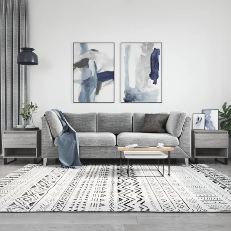 Coffee tables 2 pcs Sonoma gray engineered wood 50x46x50 cm by vidaXL, Coffee table - Ref: Foro24-830937, Price: 74,03 €, Dis...