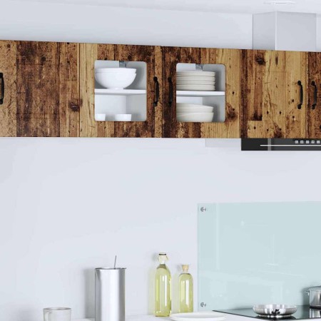 Armario de cocina mural 2 pcs Madera Vieja 40 x 31 x 40 cm