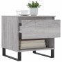 Coffee tables 2 pcs Sonoma gray engineered wood 50x46x50 cm by vidaXL, Coffee table - Ref: Foro24-830937, Price: 74,03 €, Dis...