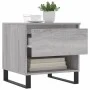Mesas de centro 2 uds madera ingeniería gris Sonoma 50x46x50 cm de vidaXL, Mesas de centro - Ref: Foro24-830937, Precio: 73,3...