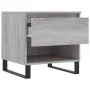 Couchtische 2 Stk. Sonoma graues Holzwerkstoff 50x46x50 cm von vidaXL, Couchtisch - Ref: Foro24-830937, Preis: 73,39 €, Rabat...
