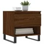 Coffee tables 2 pcs engineered wood brown oak 50x46x50cm by vidaXL, Coffee table - Ref: Foro24-830939, Price: 73,52 €, Discou...