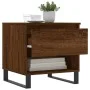 Coffee tables 2 pcs engineered wood brown oak 50x46x50cm by vidaXL, Coffee table - Ref: Foro24-830939, Price: 73,52 €, Discou...